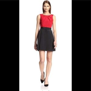 Society New York Pleated Bodice Dress